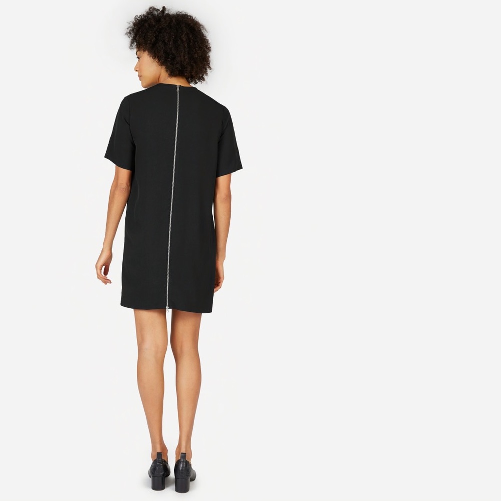 Everlane Japanese GoWeave Zip Back Dress